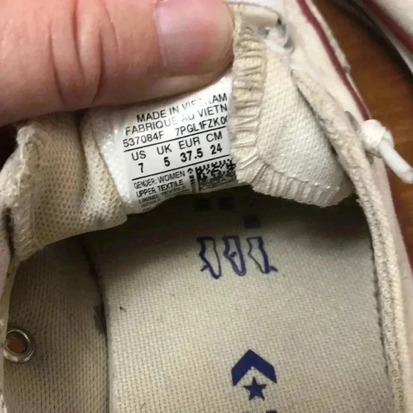 Converse Chucks All Star Shoreline White Slip on - Picture 5 of 5